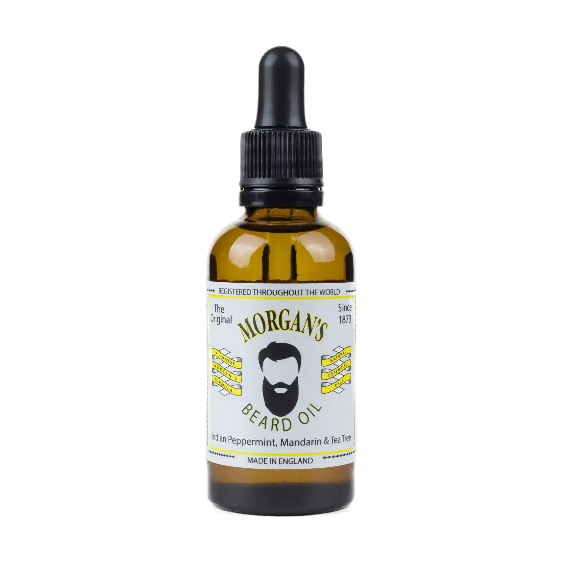Олія для бороди Morgan's Beard Oil Індійська м'ята, мандарин та чайне дерево, 50 мл